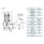 Насос канализационный CNP 150WQ200-16-15ACW(I) 15кВт 3х380В чугунный с автоматической трубной муфтой и режущим механизмом DN 150 кабель 9м 40гр. Насос канализационный CNP 150WQ200-16-15ACW(I) 15кВт 3х380В чугунный с автоматической трубной муфтой и режущим механизмом DN 150 кабель 9м 40гр.