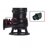 Насос канализационный CNP 150WQ240-7-7.5AC(I) 7,5 кВт 3х380 В чугунный с автоматической трубной муфтой DN 150, кабель 9 м, 40 °C