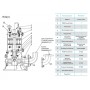 Насос канализационный CNP 80WQ60-11-4AC(I) 4кВт 3х380В чугунный с автоматической трубной муфтой DN 80 кабель 9м 40гр. Насос канализационный CNP 80WQ60-11-4AC(I) 4кВт 3х380В чугунный с автоматической трубной муфтой DN 80 кабель 9м 40гр.